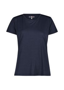 CMP Jacquard S/S T-Shirt Funktionsshirt Women (Gr 44 |blau)