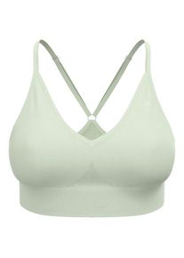Sport-BH Odlo Seamless Low Padded Sport Bra Damen (Gr XS |grün)