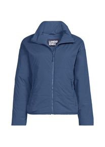 LANDS' END Leichte verstaubare Steppjacke, Damen,  Blau, Nylon-Mischung, by Lands' End