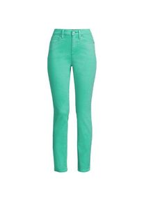 LANDS' END Slim Fit &Ouml;ko Jeans High Waist, Damen,  Gr&uuml;n, Elasthan/Baumwoll-Mischung/Polyester-Mischung, by Lands' End