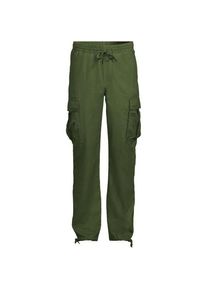 LANDS' END Leinenmix-Cargohose f&uuml;r Herren, Herren, size: regular, Gr&uuml;n, Leinen/Baumwoll-Mischung, by Lands' End