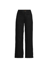 LANDS' END 7/8-Hose aus Leinen, Damen,  Schwarz, by Lands' End