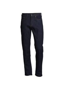 LANDS' END Classic Fit Denim-Jeans mit Stretch, Herren,  Blau, Baumwoll-Mischung, by Lands' End