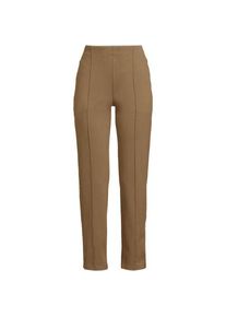 LANDS' END Kn&ouml;chellange Bleistifthose Starfish, Damen,  Braun, Elasthan/Baumwoll-Mischung, by Lands' End