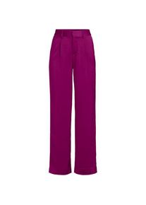 LANDS' END Satinhose mit weitem Bein, Damen,  Pink, Polyester, by Lands' End
