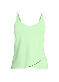 LANDS' END Tankinitop mit Tulpensaum chlorresistent, Damen,  Gr&uuml;n, Nylon-Mischung, by Lands' End
