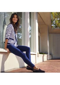 LANDS' END Starfish Leggings, Damen,  Blau, Elasthan/Baumwoll-Mischung, by Lands' End