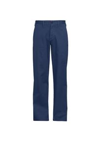 LANDS' END Chino-Hose im Straight Fit, Herren,  Blau, by Lands' End