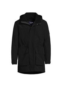 LANDS' END Wasserdichter, isolierter Squall-Parka, Herren,  Schwarz, Nylon, by Lands' End