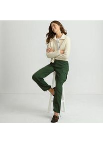 LANDS' END Cargohose aus Lyocell-Mix, Damen,  Gr&uuml;n, Baumwoll-Mischung, by Lands' End