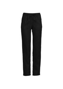 LANDS' END Relaxte Schlupfhose aus reinem Leinen, Damen,  Schwarz, Leinen, by Lands' End