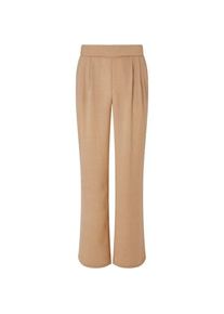 LANDS' END Flie&szlig;ende Satinhose mit weitem Bein, Damen,  Beige, Polyester-Mischung, by Lands' End