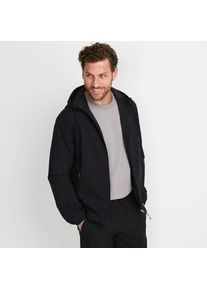 LANDS' END Trekking-Kapuzenjacke, Herren,  Schwarz, Polyester, by Lands' End