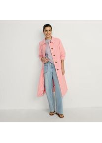 LANDS' END Samtweiches Shirt mit Rundhalsausschnitt, Damen,  Pink, Baumwolle/Polyester-Mischung, by Lands' End
