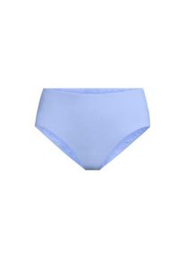 LANDS' END Bikinihose, Mid Waist, Damen,  Blau, Nylon-Mischung, by Lands' End