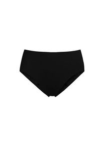 LANDS' END Bikinihose, Mid Waist, Damen,  Schwarz, Elasthan/Nylon-Mischung, by Lands' End