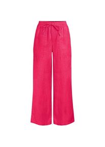 LANDS' END Weite 7/8-Leinenhose mit Dehnbund, Damen,  Pink, Leinen, by Lands' End
