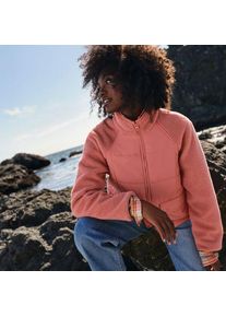 LANDS' END Steppjacke mit Teddy-&Auml;rmeln, Damen,  Rot, Polyester, by Lands' End