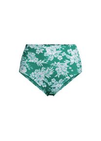 LANDS' END Bikinihose zum Umschlagen, High Waist, f&uuml;r Damen in Plus-Gr&ouml;&szlig;e, Damen, size: plus, Gr&uuml;n, Elasthan/Nylon-Mischung, by Lands' End