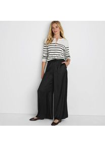LANDS' END Flie&szlig;ende Palazzo-Hose, Damen,  Gr&uuml;n, Polyester, by Lands' End