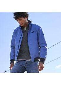 LANDS' END Kaschmir-Pullover mit Rei&szlig;verschluss, Herren,  Grau, Kaschmir, by Lands' End