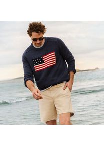 LANDS' END B&uuml;gelleichte Chino-Shorts, 23 cm, Herren,  Beige, Baumwolle, by Lands' End