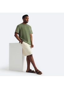 LANDS' END Jersey-Shorts Super Soft, Herren,  Wei&szlig;, Baumwolle/Polyester/Baumwoll-Mischung, by Lands' End