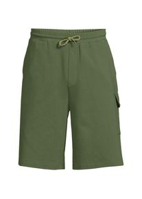 LANDS' END Jersey-Shorts Super Soft, Herren,  Gr&uuml;n, Baumwolle/Polyester/Baumwoll-Mischung, by Lands' End