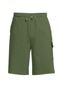 LANDS' END Jersey-Shorts Super Soft, Herren,  Gr&uuml;n, Baumwolle/Polyester/Baumwoll-Mischung, by Lands' End