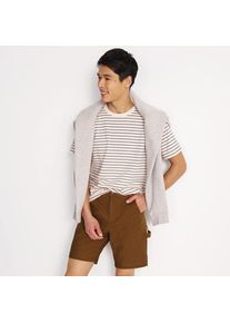 LANDS' END Komfort Zimmermanns-Shorts, Herren,  Braun, Baumwolle, by Lands' End