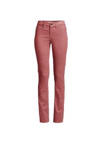 LANDS' END Straight Fit Cordhose Mid Waist f&uuml;r Damen, Damen, size: regular, Rot, Baumwoll-Mischung, by Lands' End