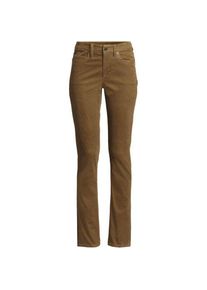 LANDS' END Straight Fit Cordhose Mid Waist f&uuml;r Damen in Tall-Gr&ouml;&szlig;e, Damen, size: tall, Braun, Baumwoll-Mischung, by Lands' End