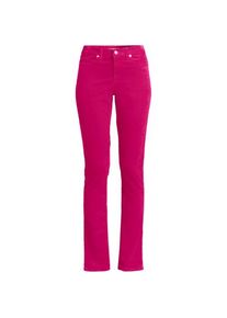 LANDS' END Straight Fit Cordhose Mid Waist f&uuml;r Damen, Damen, size: regular, Rot, Baumwoll-Mischung, by Lands' End