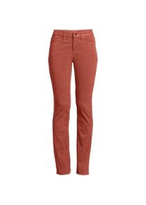 LANDS' END Straight Fit Cordhose Mid Waist f&uuml;r Damen in Plus-Gr&ouml;&szlig;e, Damen, size: plus, Orange, Baumwoll-Mischung, by Lands' End