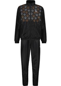 Sergio Tacchini Herren Trainingsanzug "PUNTE TRACKSUIT__ Herren"schwarz, apricot, Gr. XL, 100% POLYESTER, Sportanzüge, Trainingsanzug Herren,