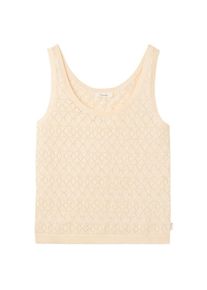 Tranquillo Ajour Strick-Top Top Damen Freizeit (Gr L |beige)