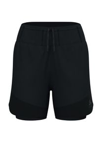 Laufshort Odlo X-Alp Trail 5'' 2-In-1 Short Damen (Gr XL |schwarz)