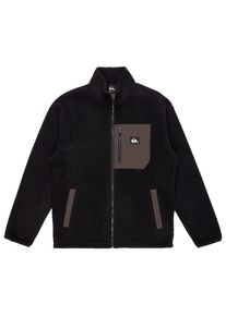 Quiksilver Clean Coast Full Zip Fleecejacke Herren (Gr XL |schwarz)