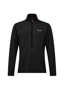 Salewa Puez Cammino PL Half Zip Jacket Fleecepullover Herren (Gr 54 |schwarz)