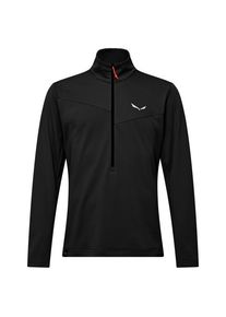 Salewa Puez Cammino PL Half Zip Jacket Fleecepullover Herren (Gr 48 |schwarz)