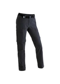 Maier Sports Inara Slim Zip Trekkinghose Damen Trekking (Gr 20 - Short |schwarz)