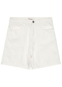 KnowledgeCotton Apparel Gale 5-Pocket Shorts Shorts Damen (Gr 34 |weiß)
