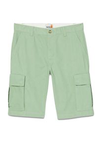 Timberland Twill Cargo Short Shorts Herren Freizeit (Gr 31 |grün)