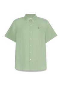 Hemd Timberland Mill Brook Linen Short Sleeve Shirt Herren (Gr M |grün)