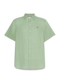 Hemd Timberland Mill Brook Linen Short Sleeve Shirt Herren (Gr XL |gr&uuml;n)