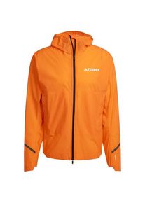 Regenjacke adidas terrex Terrex Xperior 2.5L Light Rain.Rdy Jacket Herren (Gr M |orange |wasserdicht)