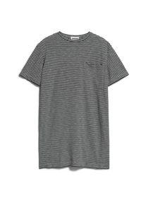 armedangels Chaara Lovely Stripes Kleid Damen (Gr XL |grau)