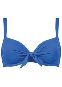 Bikini Top Lidea The Core Bikini Top Damen (Gr 38 - Cup: D |blau)