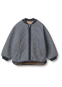 Fleecejacke Wheat Reversible Thermo Jacket Lake Kinder (Gr 98 |grau)