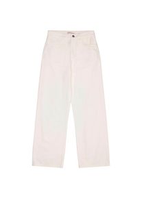 KnowledgeCotton Apparel Gale 5-Pocket Pants Freizeithose Damen (Gr 30 - Length: 32'' |weiß)